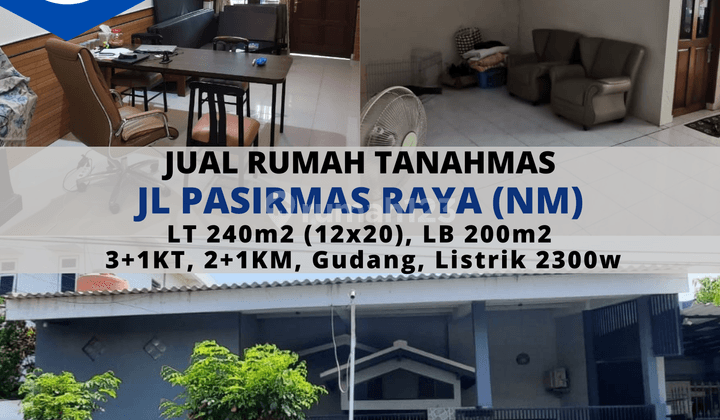 Jual Rumah Jl Pasirmas Raya di Tanah Mas 1