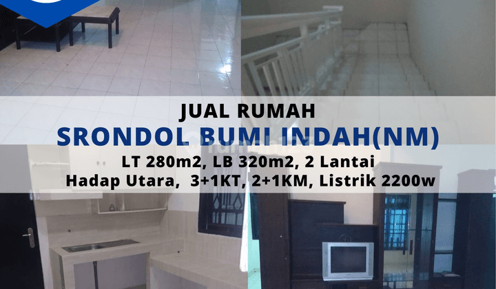 Rumah Bumi Srondol Indah 1