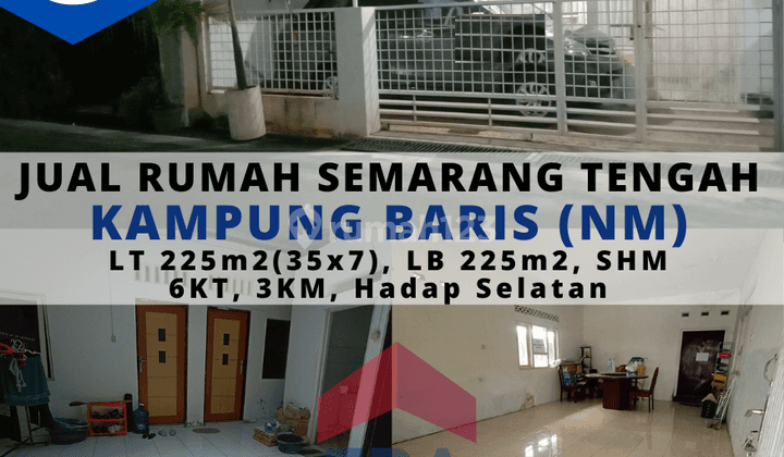 Rumah Kampung Baris Lokasi Strategis Tengah Kota 1