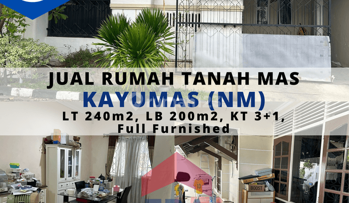 Rumah Kayumas Tanah Mas Full Furnished 1