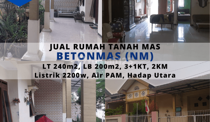 Rumah Beton Mas di Tanah Mas  1