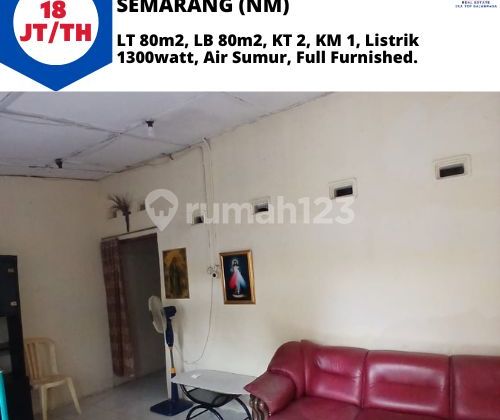 House for rent in a very strategic location, fully furnished. 1