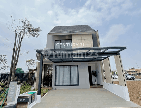 Rumah Baru 2 Lantai Botanica Aralia 8 Tipe 9 di Bintaro Jaya