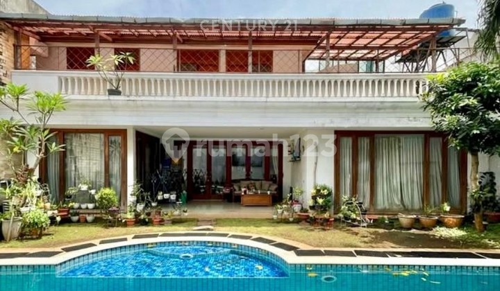 Dijual Rumah di Radio Dalam Jaksel Ada Swimming Pool