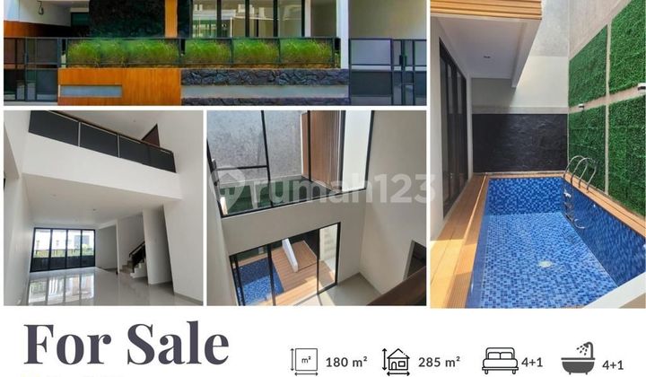 Rumah, 2 Lantai, SHM di Bintaro Jaya Sektor 9 Design Bagus Siap Huni