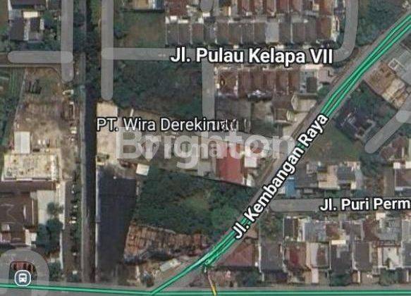 kavling komersil Puri Indah 1