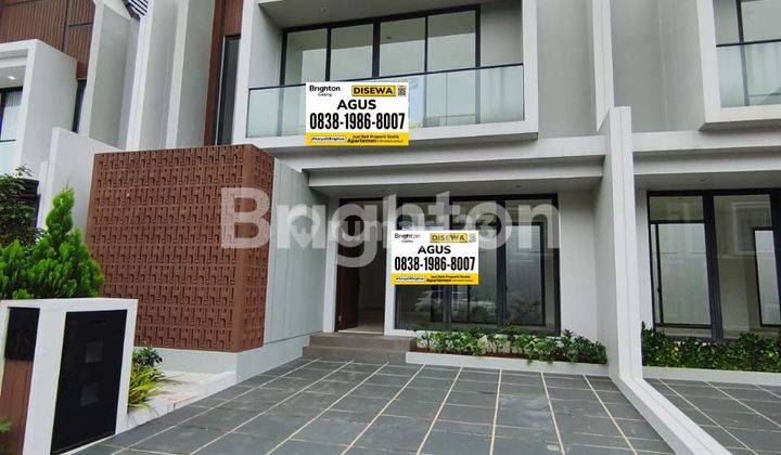 Rumah baru siap huni, nyaman dan asri di cluster pinewood Sumarecon bogor 1