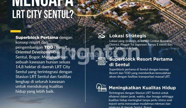 APARTEMEN MURAH DI SENTUL INI 1