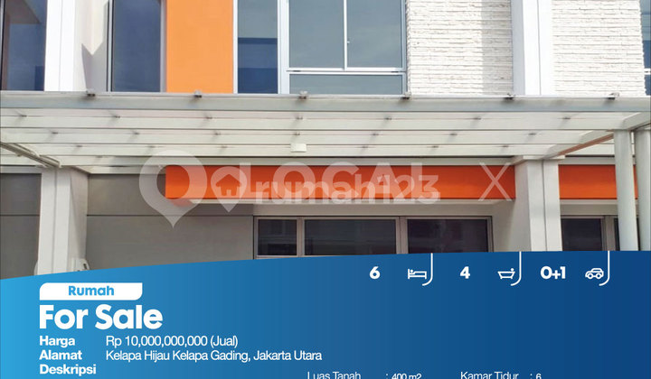 Rumah Kelapa Hijau Kelapa Gading, Jakarta Utara 2