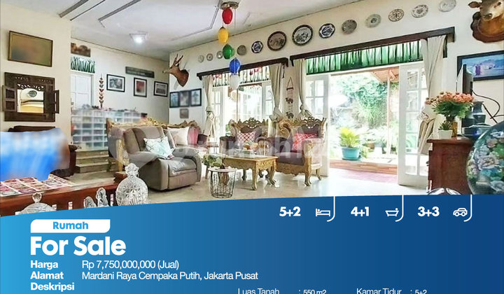 Rumah Mardani Raya Cempaka Putih, Jakarta Pusat 2