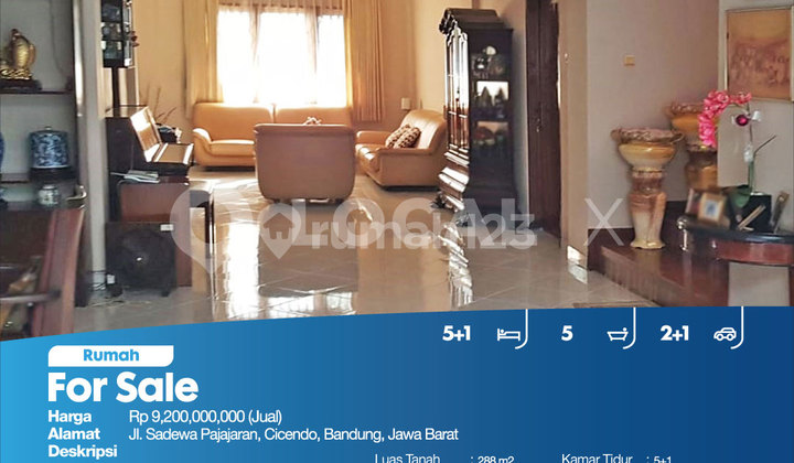 Sadewa Pajajaran House, Cicendo, Bandung, West Java 2