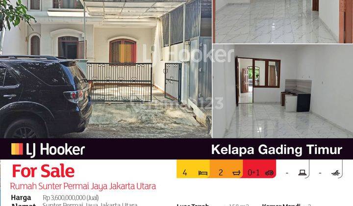 Rumah Sunter Permai Jaya Jakarta Utara 2