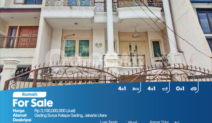 Rumah Gading Surya, Kelapa Gading, Jakarta Utara 2