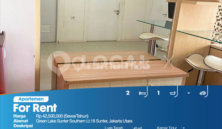 Apartemen Green Lake Sunter Southern Lt.18 Sunter, Jakarta Utara 2