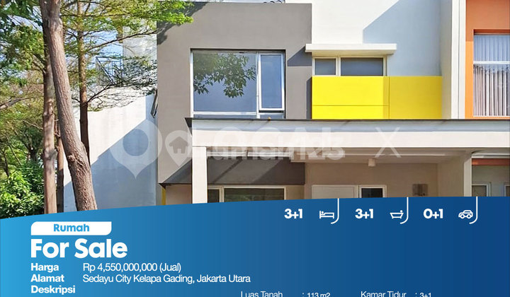 Rumah Sedayu City Kelapa Gading, Jakarta Utara
