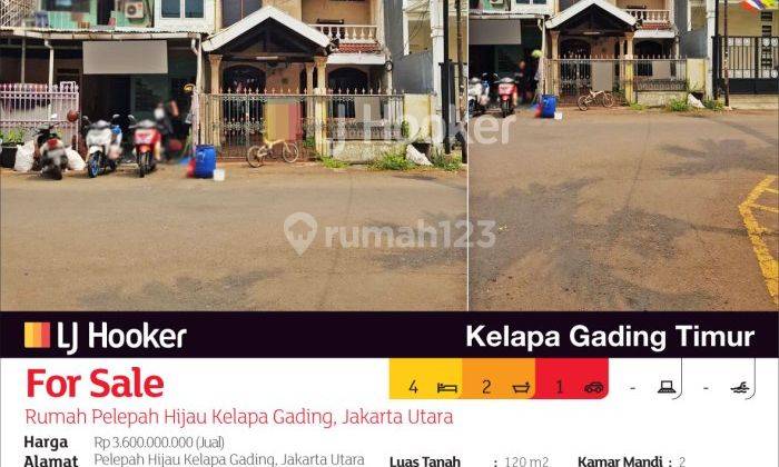 Rumah Pelepah Hijau Kelapa Gading, Jakarta Utara 2