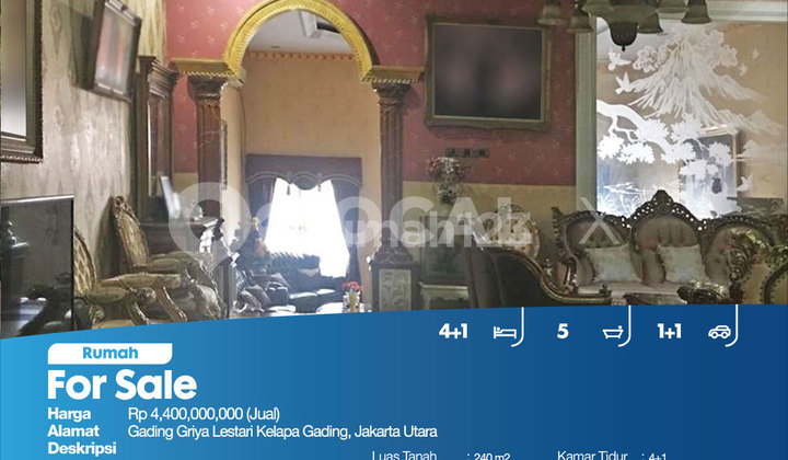 Rumah Gading Griya Lestari Kelapa Gading, Jakarta Utara 2