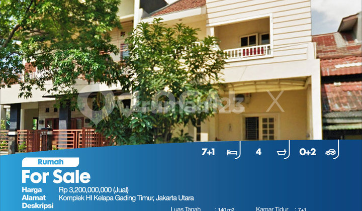 Rumah Komplek Hi Kelapa Gading Timur, Jakarta Utara 2