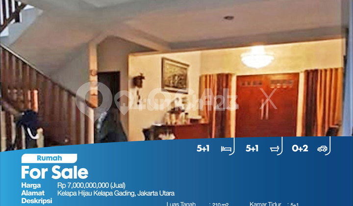 Rumah Kelapa Hijau Kelapa Gading, Jakarta Utara 2