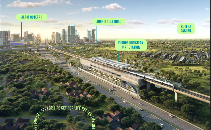 BRAND NEW HOUSE SUTERA RASUNA BY ALAM SUTERA KUNCIRAN, TANGERANG. 2