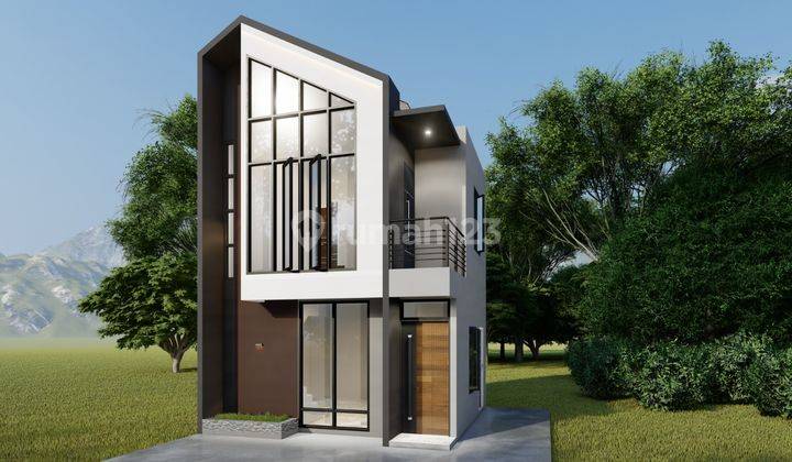 Rumah Minimalis Modern 2 Kamar Akses Dekat Stasiun Citayam 2