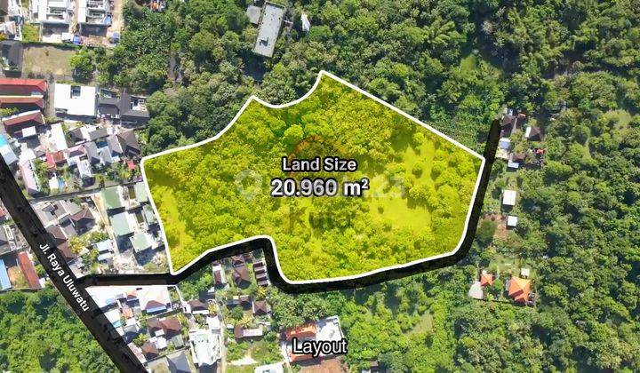 Lahan 2 Hektar Di Jl Uluwatu Jimbaran Harga di bawah NJOP