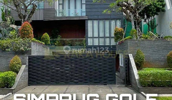 Rp 55 Miliar - SIMPRUG GOLF LUXURY MODERN HOUSE FULL FURNISHED, JAKARTA SELATAN 1