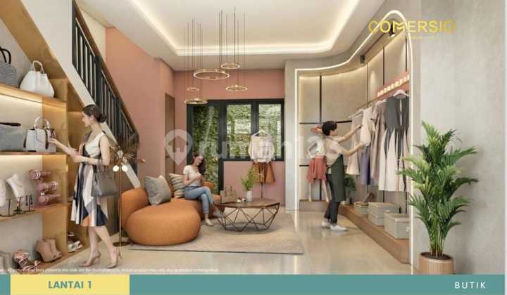 For Sale Comersio Shop House Strategic Location Bsd City For Sale Comersio Shop House Strategic Location Bsd City
