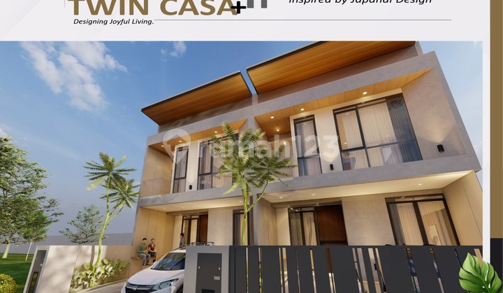 Rumah Baru Modern di Kawasan Setrasari Pasteur Dekat Tol 1