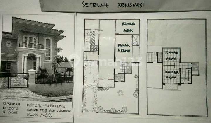 Rumah 2 Lantai di Bsd. 2