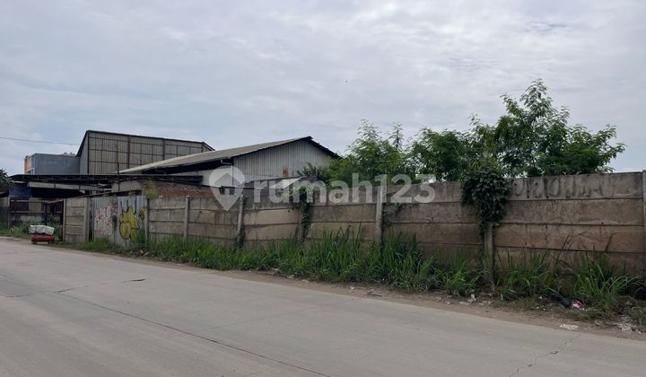 For Sale 8.7Ha Land Below Market Price Along Main Road in Legok Tangerang Near Toll Road and to BSD.