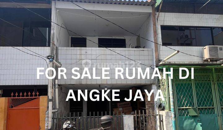 Dijual Cepat Rumah Tua Hitung Tanah Di Angke Jakarta Barat 1