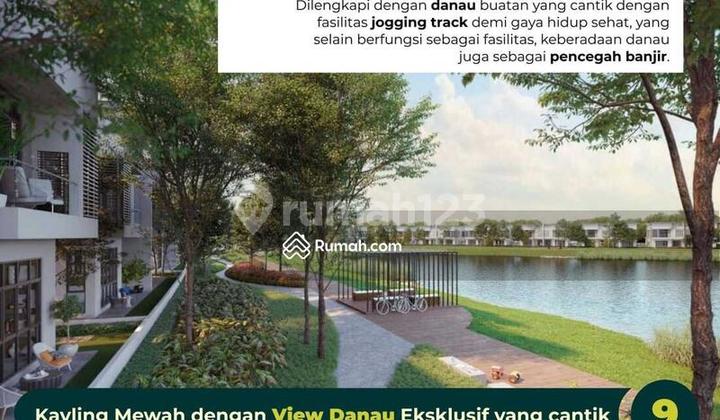 Kavling Simprug Village View Danau Unit Terbatas Uk 10x45 Posisi Sangat Bagus  4