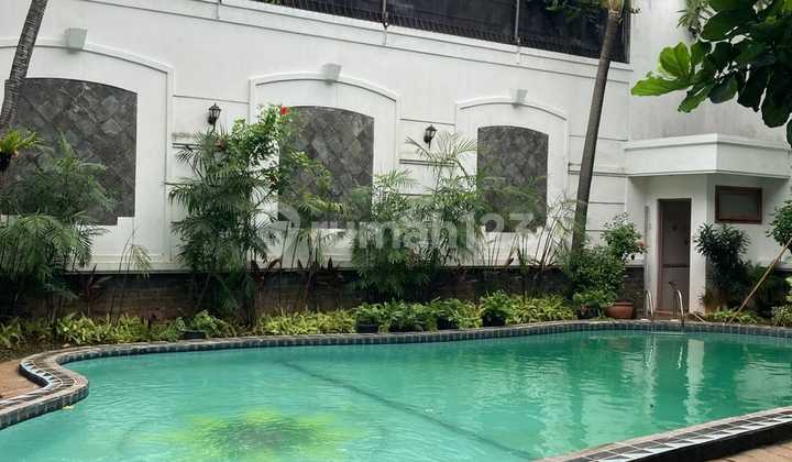 For Sale Serene House with Swimming Pool in Cilandak Area, South Jakarta