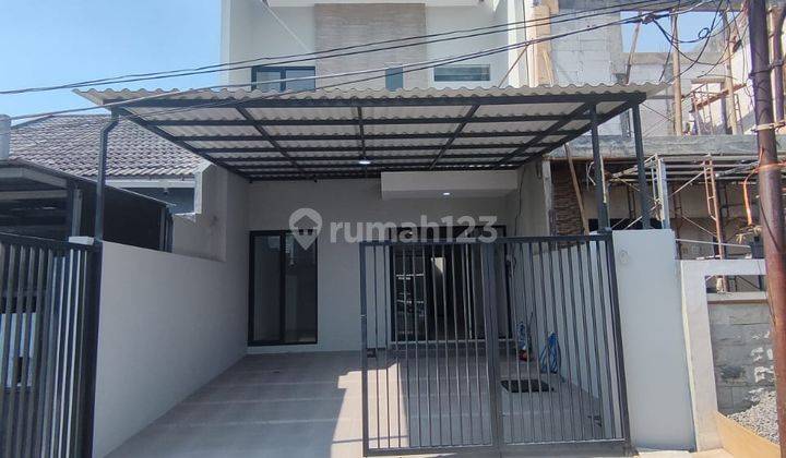 Rumah Baru 2 Lantai Minimalis Surabaya Barat Dekat Hokky Tol