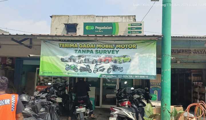 For Rent: Shop House in Karang Sari, Tangerang City, 1-Story Shop House Type 1