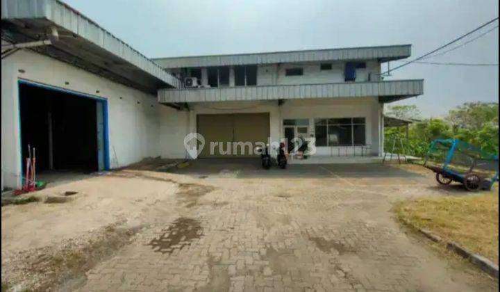 Disewakan Bangunan Ex Pabrik Dan Tanah di Sindang Sari, Psr Kemis 1