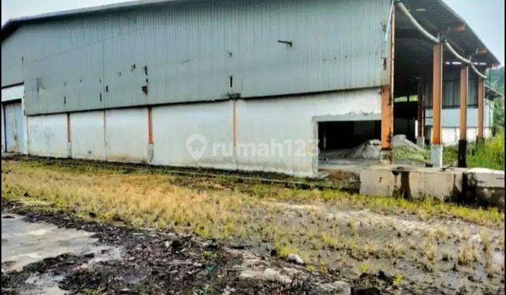 Dijual Lahan Ex Pabrik Lokasi Strategis Samping Toll Serang 1