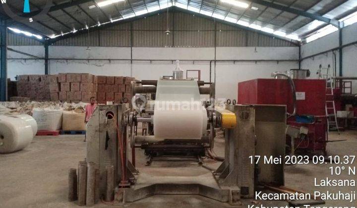 Dijual Cepat Bu Ex Pabrik di Pergudangan Pip 19 Laksana, Pakuhaji 1