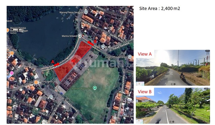 Land For Rent Beachfront In Serangan Bali