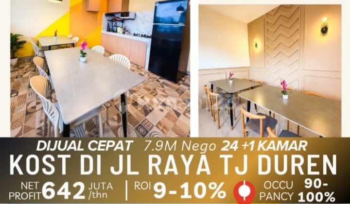 For Sale Kost Tanjung Duren Eminence on Jln Tj Duren Raya 2