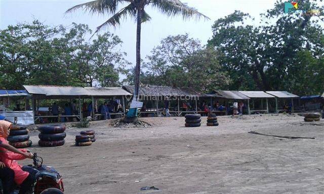 Tanah pinggir pantai di Anyer Serang Banten 1