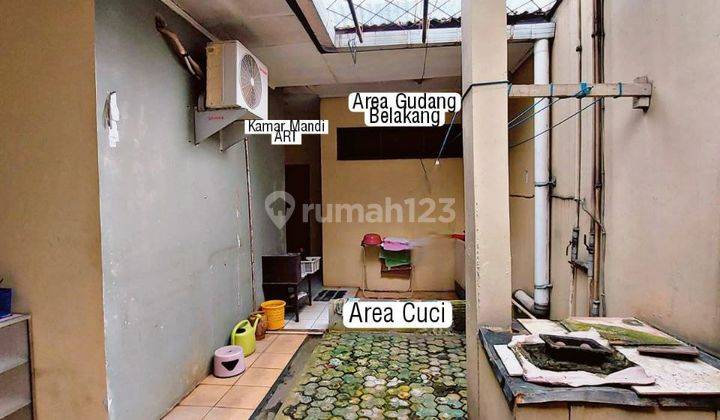 Rumah 1 Lt Murah Tanah Luas Dlm Perum AU di Jatisari  8