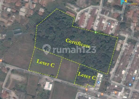 DIJUAL MURAH CEPAT TANAH LUAS PINGGIR JALAN RAYA DI TAMBUN BEKASI UTARA  12