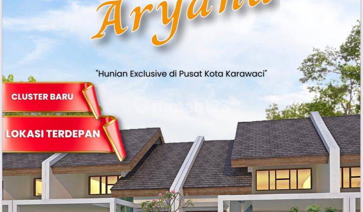 Rumah Murah Free Biaya2 Di Aryana Karawaci Tangerang 2