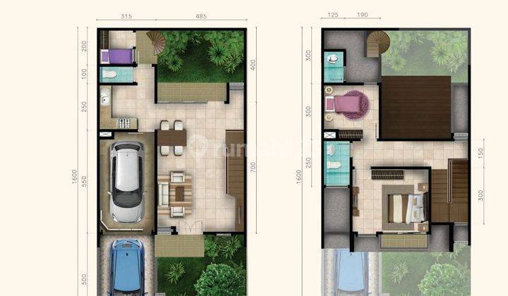 Rumah Kontrakan Bagus Hadap Utara Sudah Shm 1