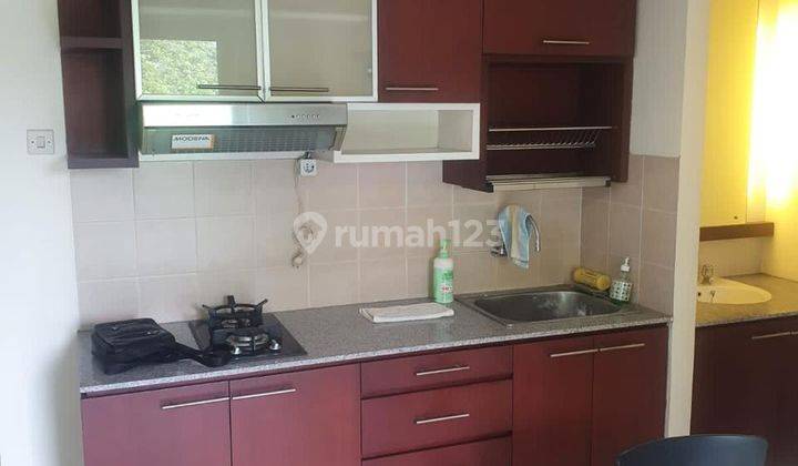 dapur apartemen 1 kamar tidur furnished