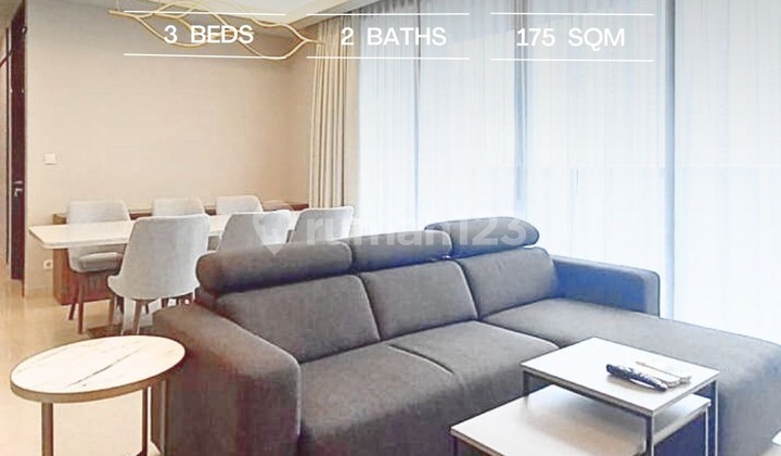 Sell Anandamaya 2Br, 133 Sqm, Good, Near Sudirman Offices