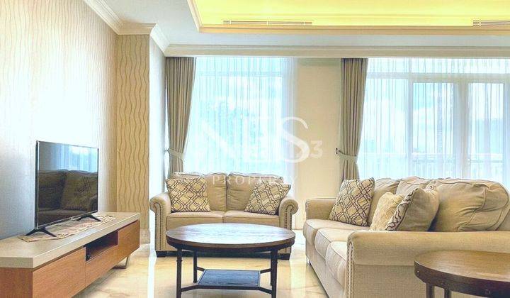 Jual Apartemen Botanica 2 Br, 1 Study Furnished Bagus Pool View  2