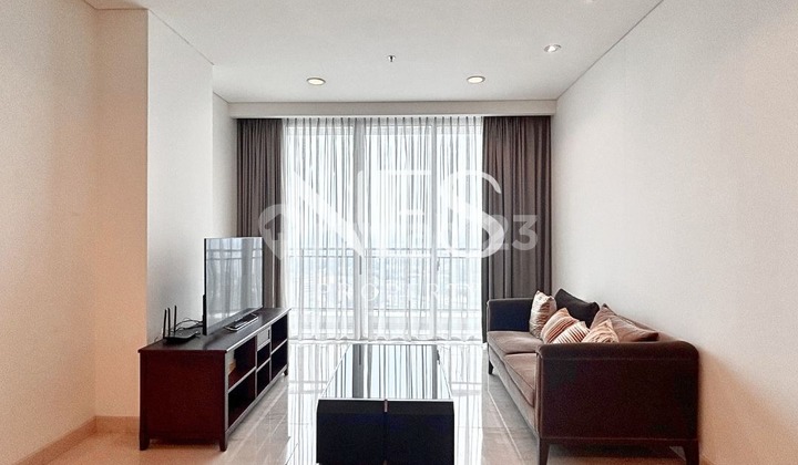 Jual Pakubuwono House 2 BR, 1 Study, Furnish, dekat mall